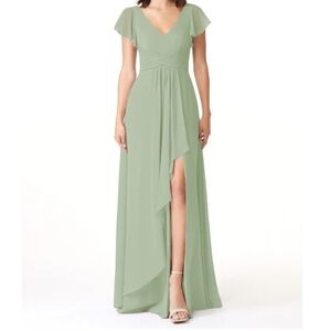 Elegant Green Maxi Dress
